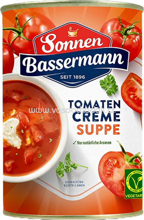 Sonnen Bassermann Suppe - Tomaten Cremesuppe, 400 ml