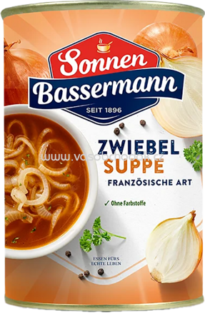 Sonnen Bassermann Suppe - Zwiebelsuppe, 400 ml