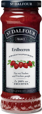 St. Dalfour Fruchtaufstrich Erdbeeren, 284g