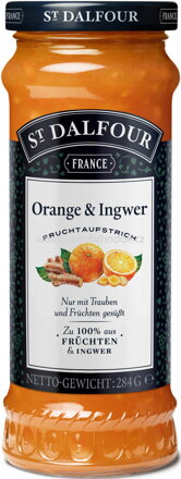 St. Dalfour Fruchtaufstrich Orange & Ingwer, 284g