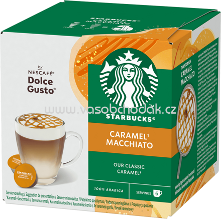 Starbucks Kapseln Caramel Macchiato by Nescafé Dolce Gusto, 6+6 St