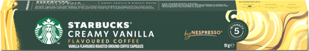 Starbucks Kapseln Creamy Vanilla by NESPRESSO, 10 St