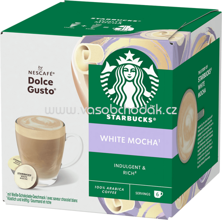 Starbucks Kapseln White Mocha by Nescafé Dolce Gusto, 6+6 St