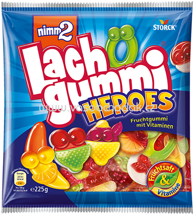 Storck Nimm2 Lachgummi Heroes, 225g