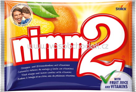 Storck Nimm2 Orangen und Zitronen Bonbons mit Vitaminen, 1 kg
