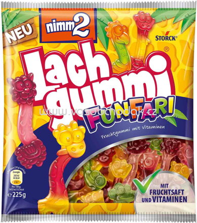 Storck Nimm2 Lachgummi FunFari, 225g