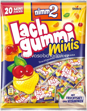 Storck Nimm2 Lachgummi Minis, 210g