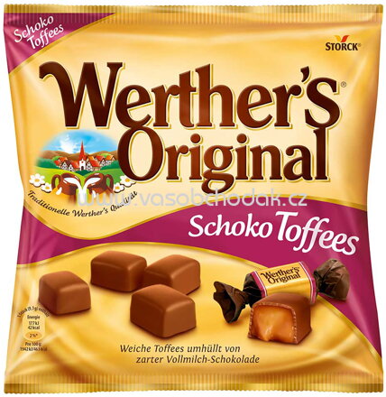 Storck Werther's Original Schoko Toffees, 180g