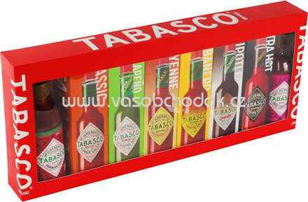 Tabasco Geschenkset, 8 St, 1,4l