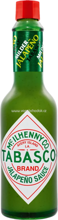 Tabasco Green Pepper Sauce Jalapeño, 60 ml