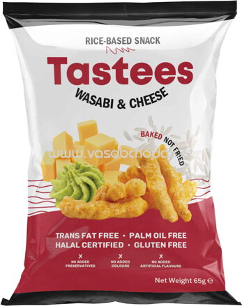 Tastees Wasabi & Cheese, 65g