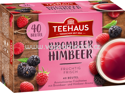 Teehaus Brombeer Himbeer, 40 Beutel