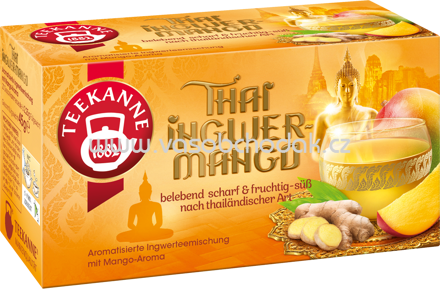 Teekanne Ländertee Thai Ingwer Mango, 20 Beutel