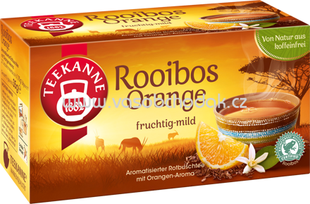 Teekanne Rooibos Orange, 20 Beutel
