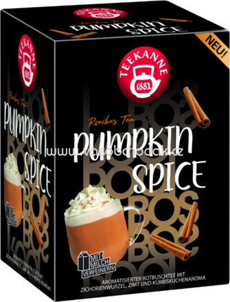 Teekanne Rooibos Tea Pumpkin Spice, 15 Beutel