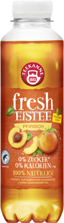 Teekanne Fresh Eistee Pfirsich, 500 ml
