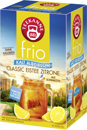 Teekanne frio Classic Eistee Zitrone, 18 Beutel