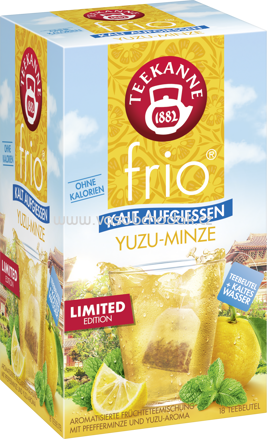 Teekanne frio Yuzu-Minze, 18 Beutel