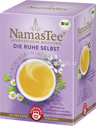 Teekanne NamasTee Die Ruhe Selbst, 15 Beutel