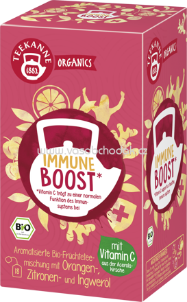 Teekanne ORGANICS Immune Boost, 18 Beutel