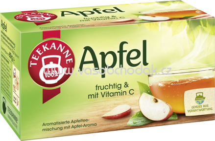 Teekanne Apfel, 20 Beutel