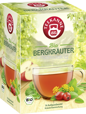Teekanne Bio Bergkräuter, 14 Beutel