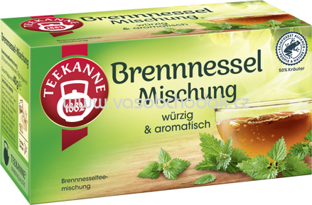 Teekanne Brennnessel Mischung, 20 Beutel
