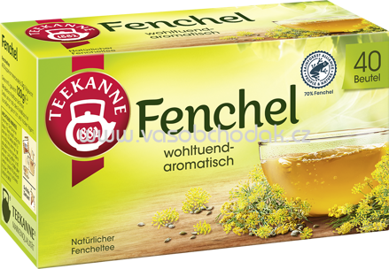 Teekanne Fenchel, 40 Beutel