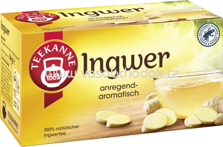 Teekanne Ingwer, 18 Beutel