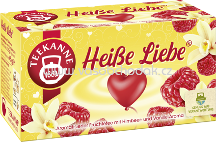 Teekanne Heiße Liebe, 20 Beutel