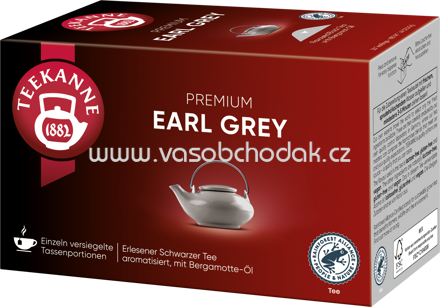 Teekanne Premium Earl Grey, 20 Beutel