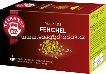 Teekanne Premium Fenchel, 20 Beutel