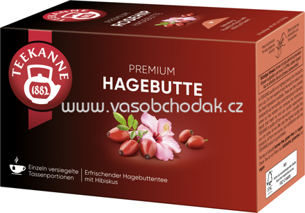 Teekanne Premium Hagebutte, 20 Beutel