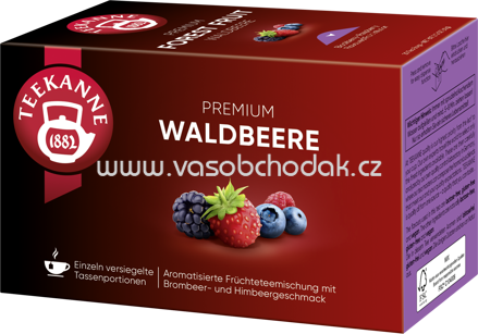 Teekanne Premium Waldbeeren, 20 Beutel