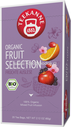Teekanne Organic Fruit Selection, 20 Beutel