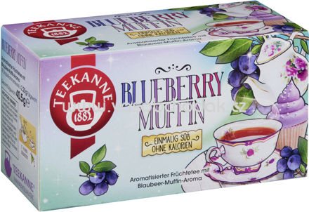 Teekanne Blueberry Muffin, 18 Beutel