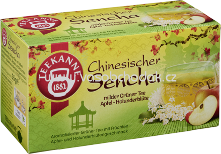 Teekanne Ländertee Chinesischer Sencha, 20 Beutel