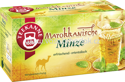 Teekanne Ländertee Marokkanische Minze, 20 Beutel