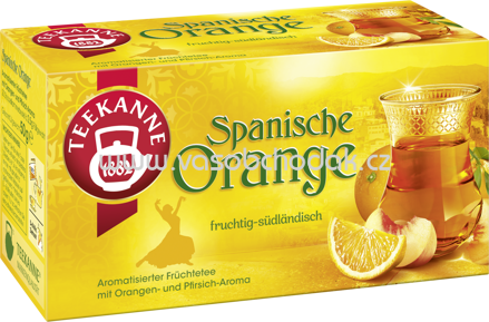 Teekanne Ländertee Spanische Orange, 20 Beutel