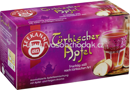 Teekanne Ländertee Türkischer Apfel, 20 Beutel