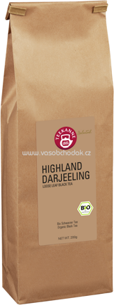 Teekanne Selected. Highland Darjeeling Bio Loser Tee, 200g