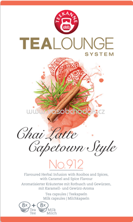 Teekanne Tealoung Chai Latte Capetown Style No. 912, 8 St
