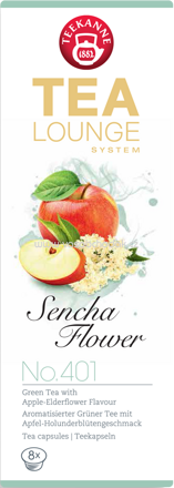 Teekanne Tealounge Sencha Flower No. 401, 8 St
