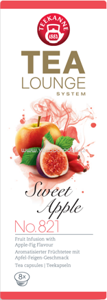 Teekanne Tealounge Sweet Apple No. 821, 8 St