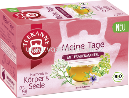 Teekanne Harmonie für Körper und Seele Meine Tag, 18 Beutel