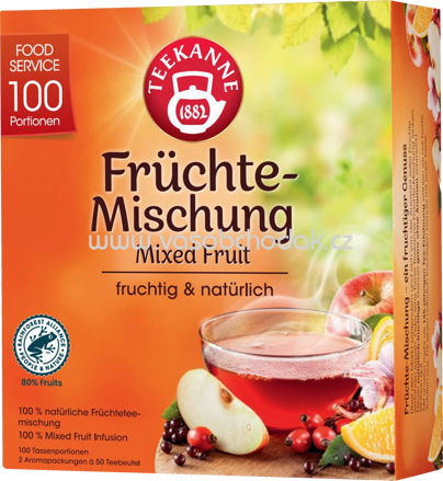 Teekanne Früchte Mischung, 100 Beutel