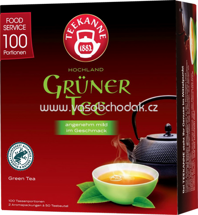 Teekanne Grüner Tee, 100 Beutel