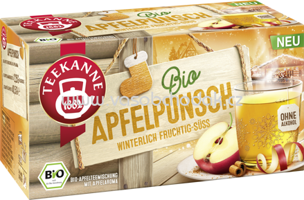 Teekanne Bio Apfelpunsch, 18 Beutel