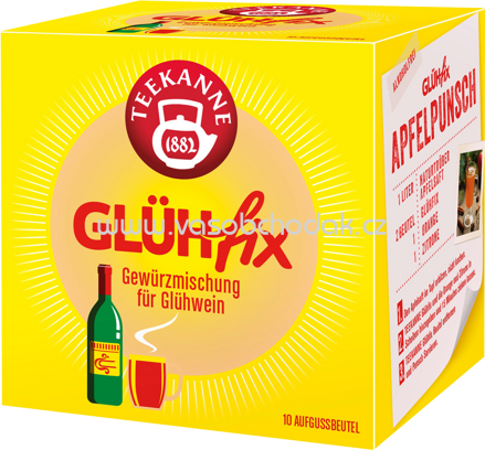 Teekanne Glühfix, 10 Beutel