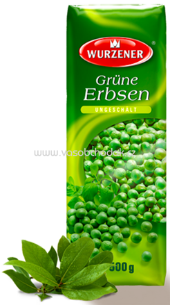 Wurzener Grüne Erbsen ungeschält 500g